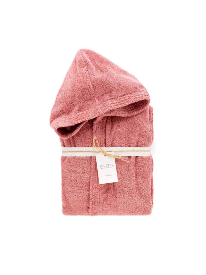 Accappatoio con cappuccio Bagno GLAMOUR ACC Riviera - evabiancheria