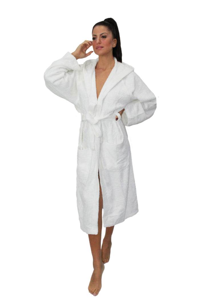 Accappatoio con cappuccio Bagno LIVING ACCAP Mae - evabiancheria