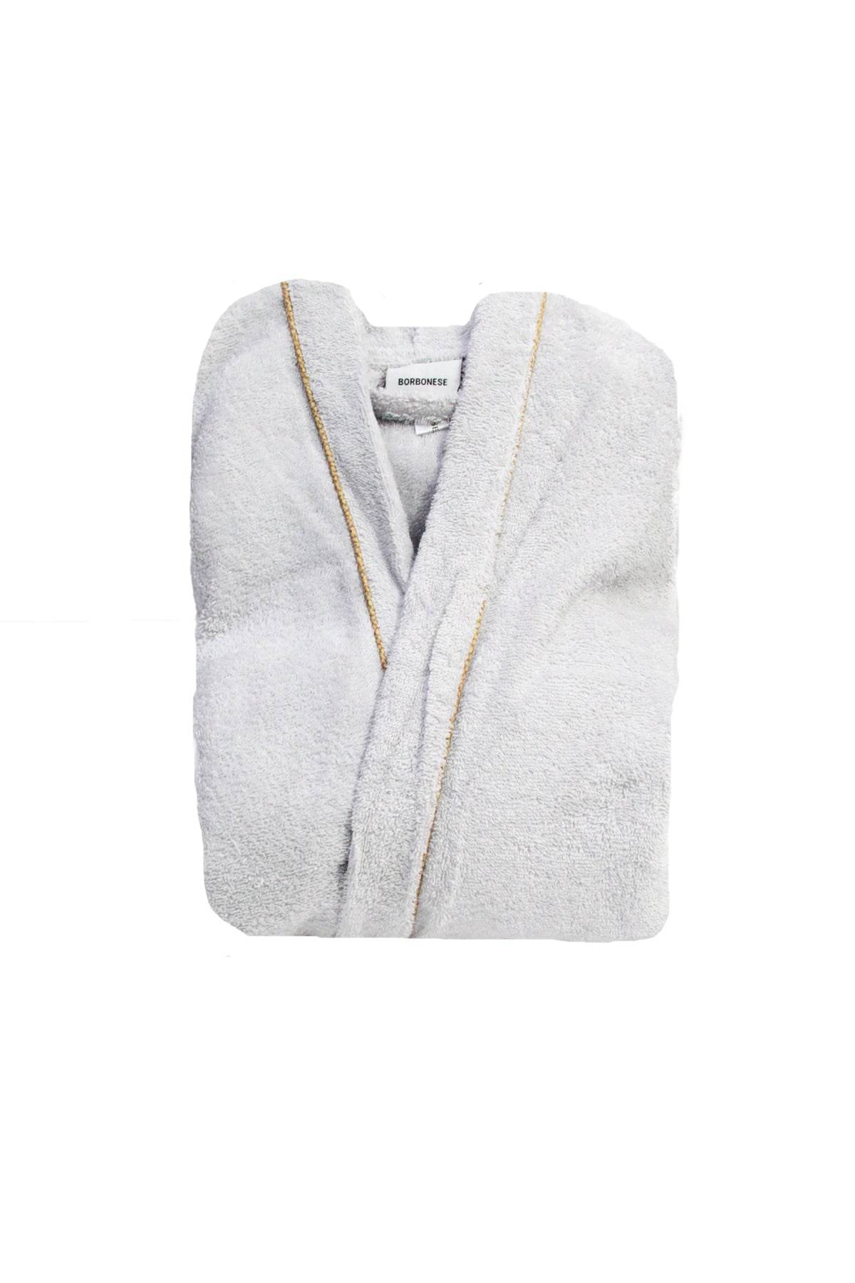 Accappatoio con cappuccio Biancheria FINE OP ACC Borbonese - evabiancheria