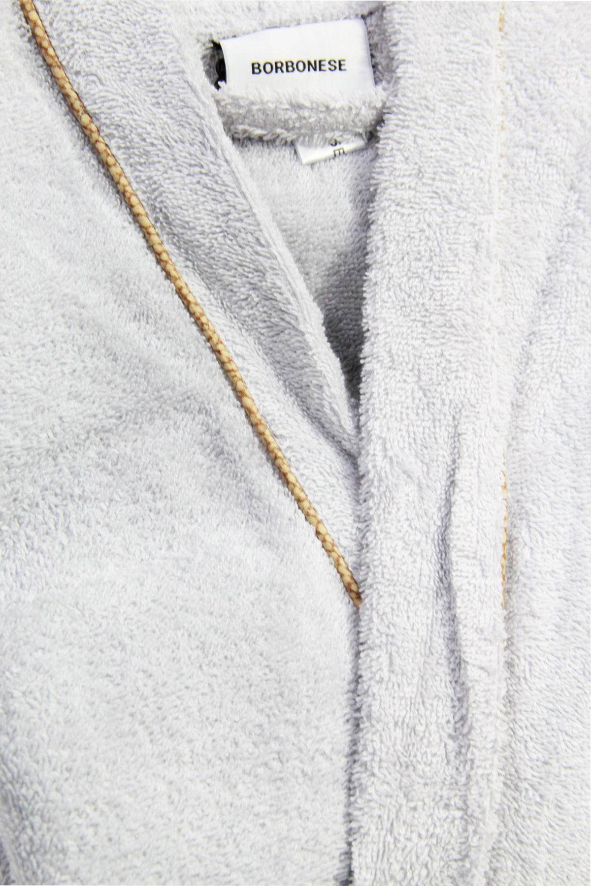 Accappatoio con cappuccio Biancheria FINE OP ACC Borbonese - evabiancheria