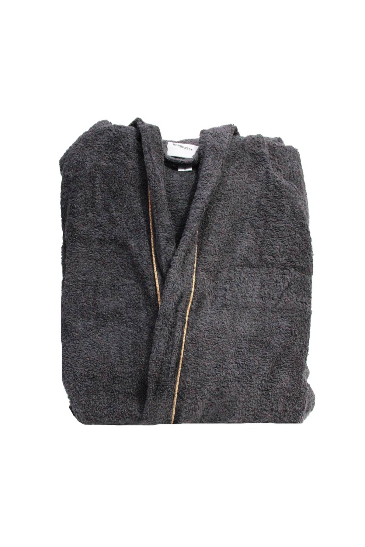 Accappatoio con cappuccio Biancheria FINE OP ACC Borbonese - evabiancheria