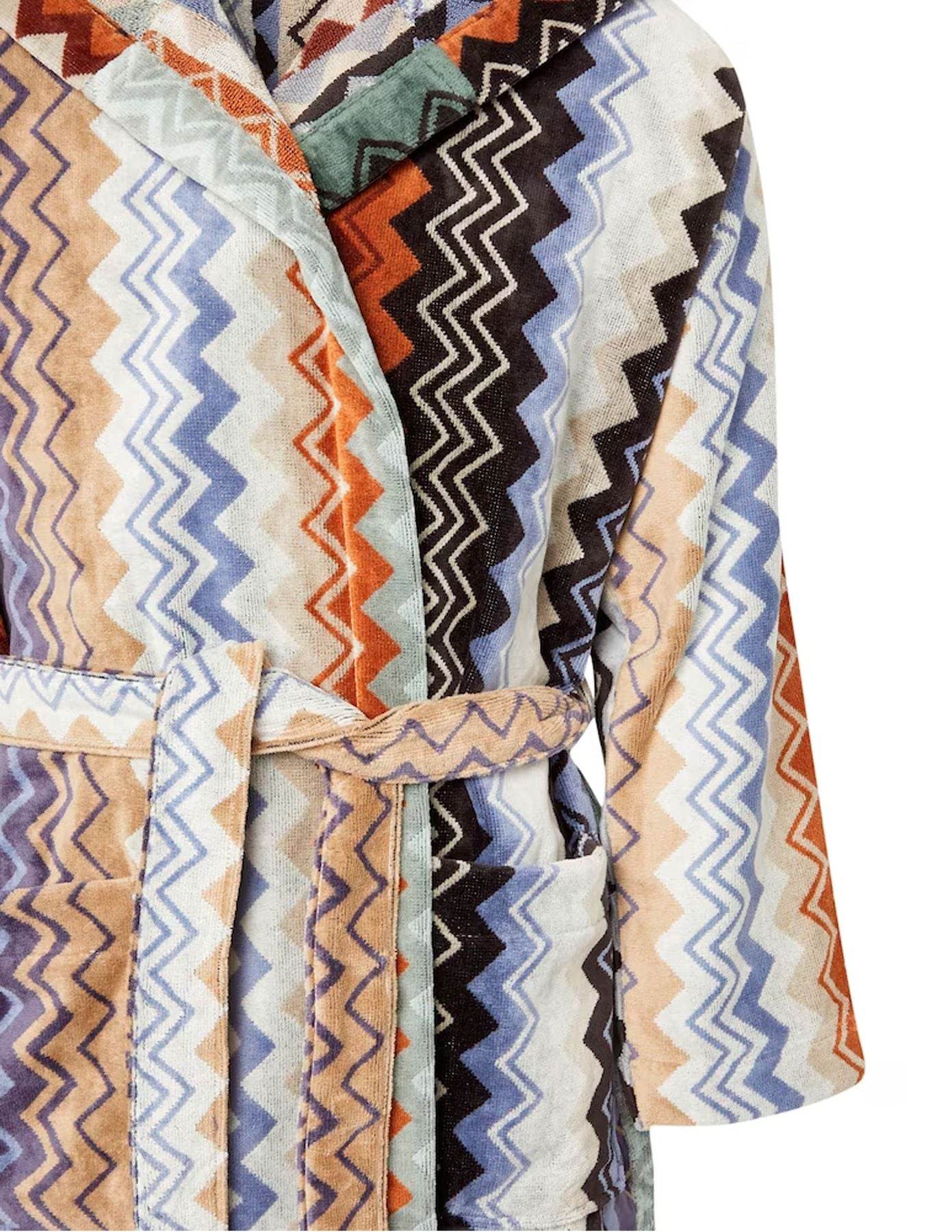 Accappatoio con cappuccio Unisex adulto Giacomo acc Missoni Home - evabiancheria