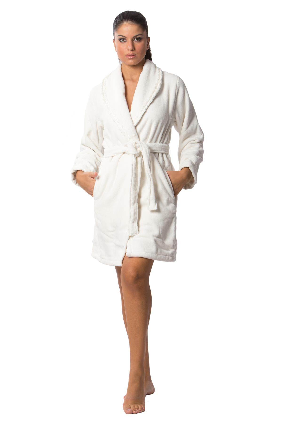 Accappatoio senza cappuccio Bagno PETIT MAISON ACC La Perla - evabiancheria