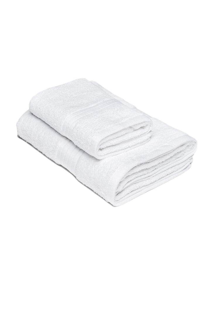 Asciugamani Coppia 1+1 Bagno LIVING 1 1 Mae - evabiancheria