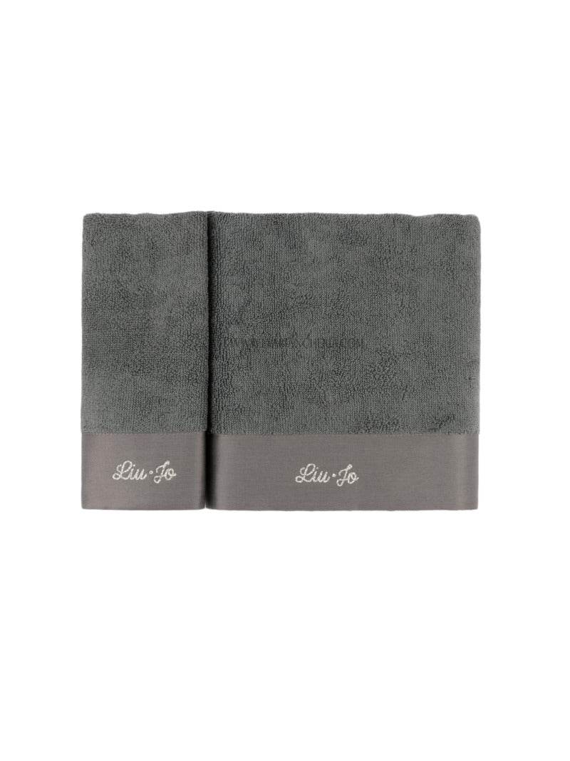 Asciugamani Coppia 1+1 Bagno LUCENTE 1 1 Liu Jo Home - evabiancheria