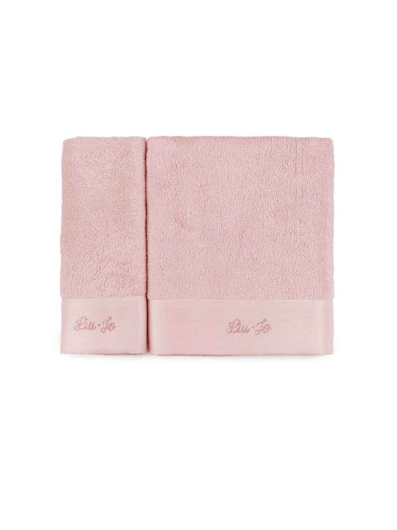 Asciugamani Coppia 1+1 Bagno LUCENTE 1 1 Liu Jo Home - evabiancheria