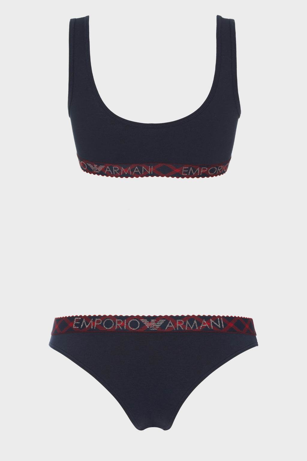 Bralette Bralette + Brasiliano Donna 3F225 164758 Emporio Armani - evabiancheria