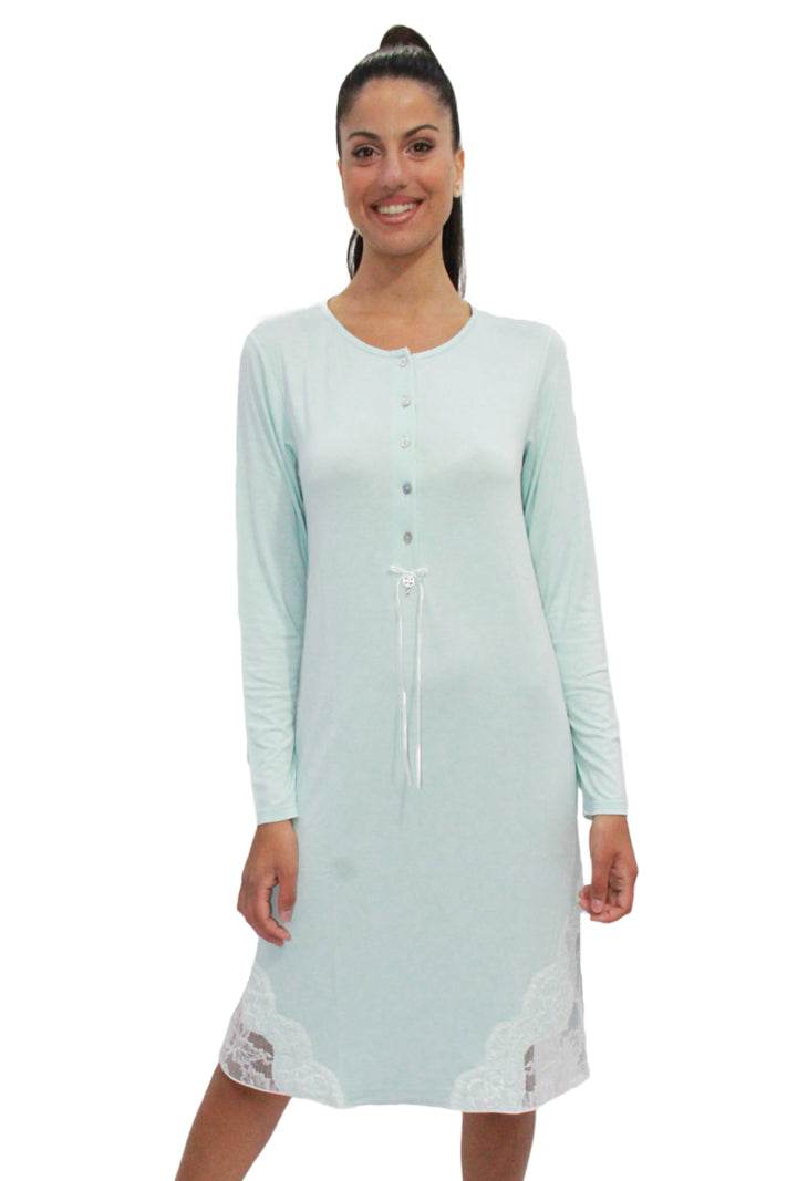 Camicia Manica lunga Donna D1462 Amadine - evabiancheria