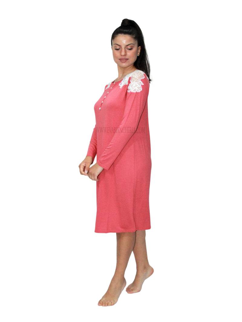 Camicia Manica lunga Donna D1740 Amadine - evabiancheria