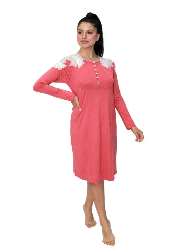 Camicia Manica lunga Donna D1740 Amadine - evabiancheria