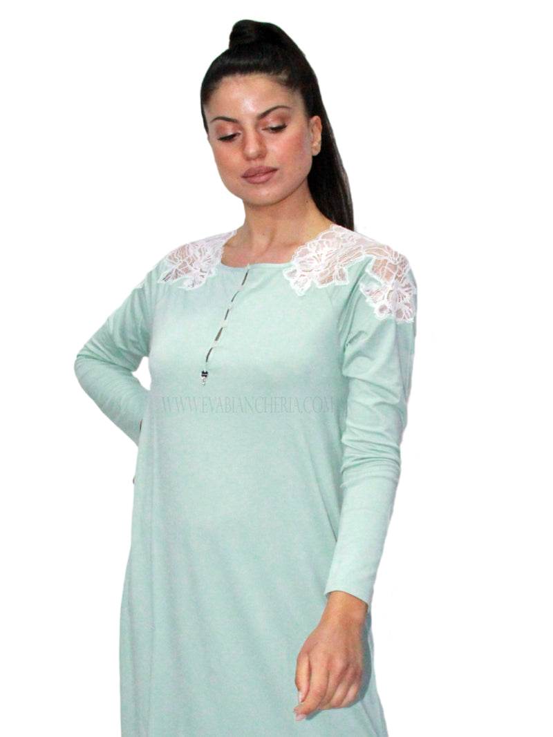Camicia Manica lunga Donna D1740 Amadine - evabiancheria