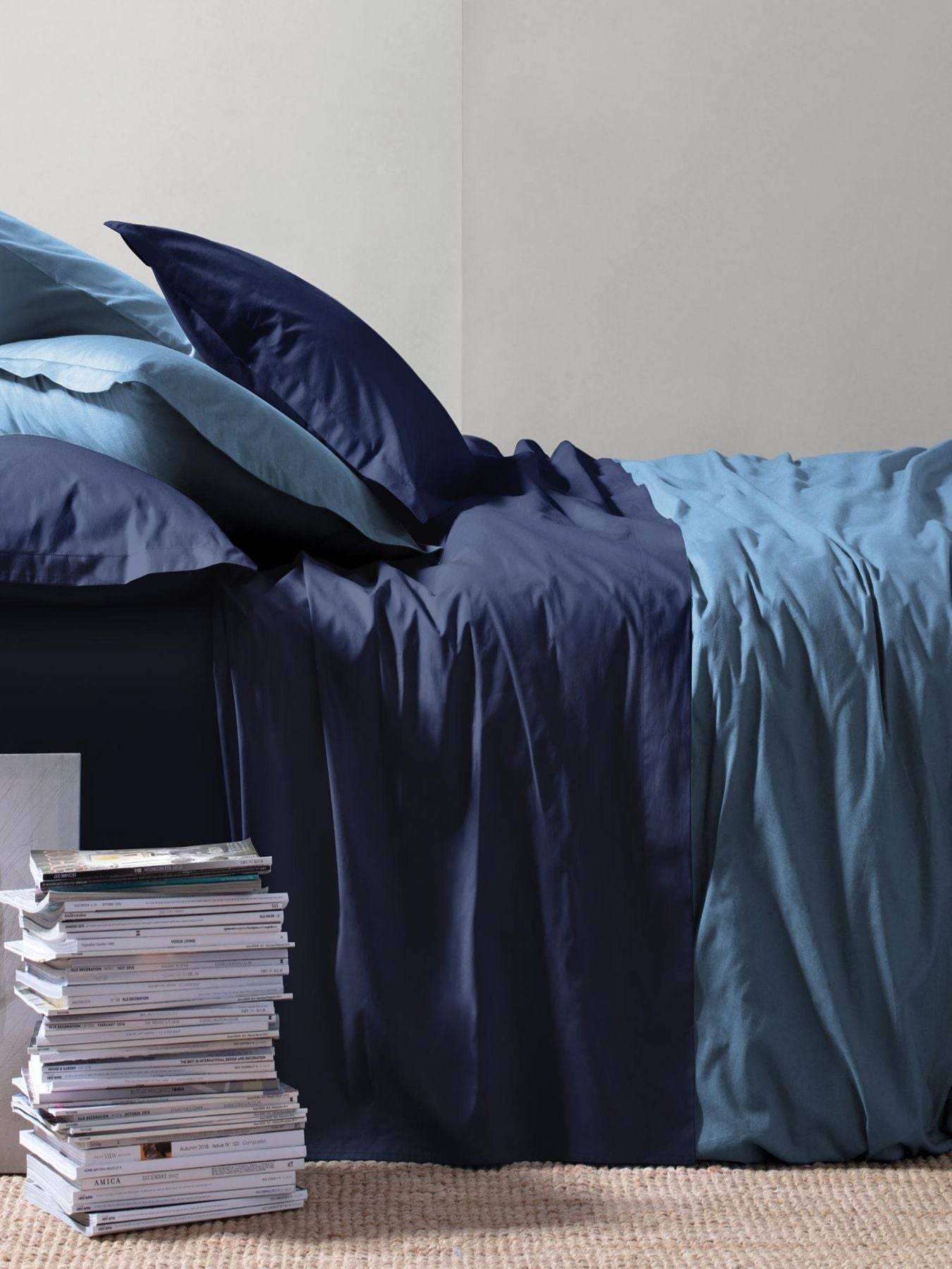 Lenzuola Tinta Unita Letto PAINT CPL Riviera - evabiancheria