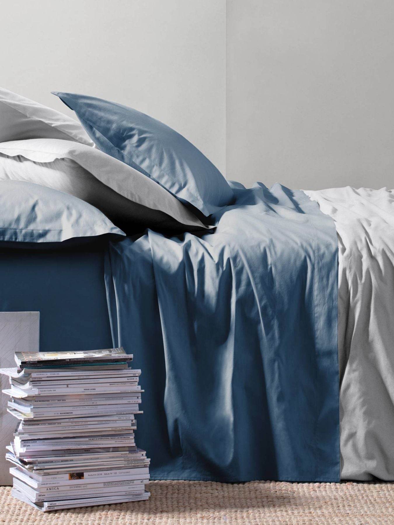 Lenzuola Tinta Unita Letto PAINT CPL Riviera - evabiancheria