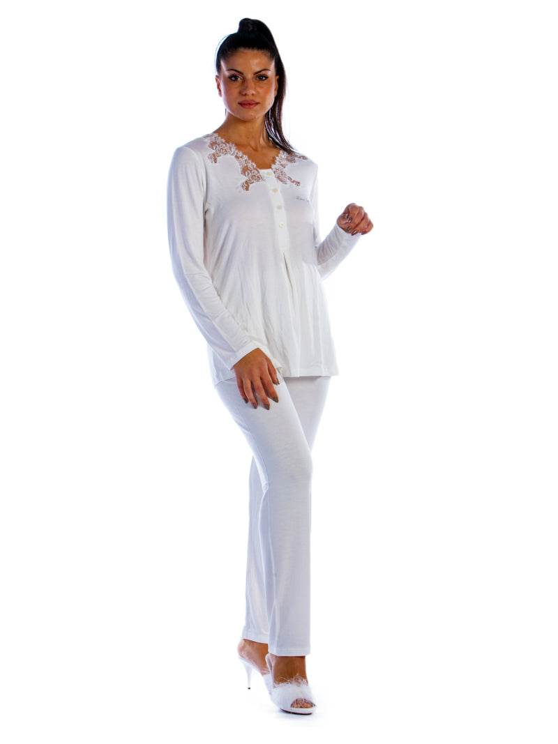 Pigiama Lungo Donna DL0050 Liu Jo Home - evabiancheria