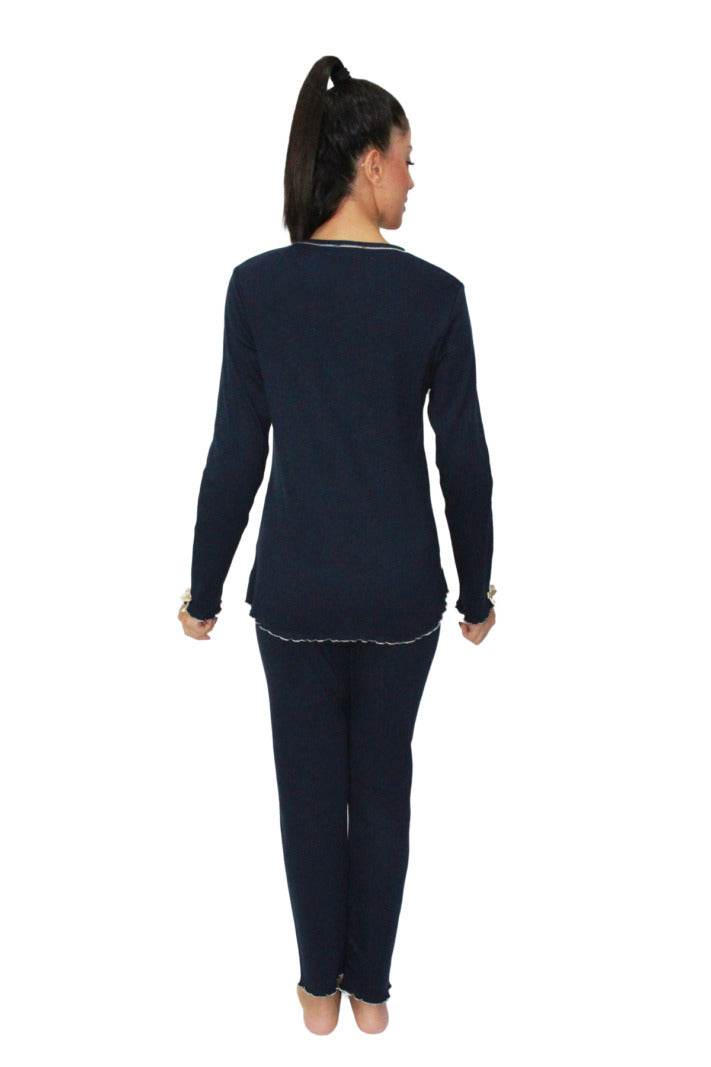 Pigiama Lungo Donna ESTER 3 Julie - evabiancheria