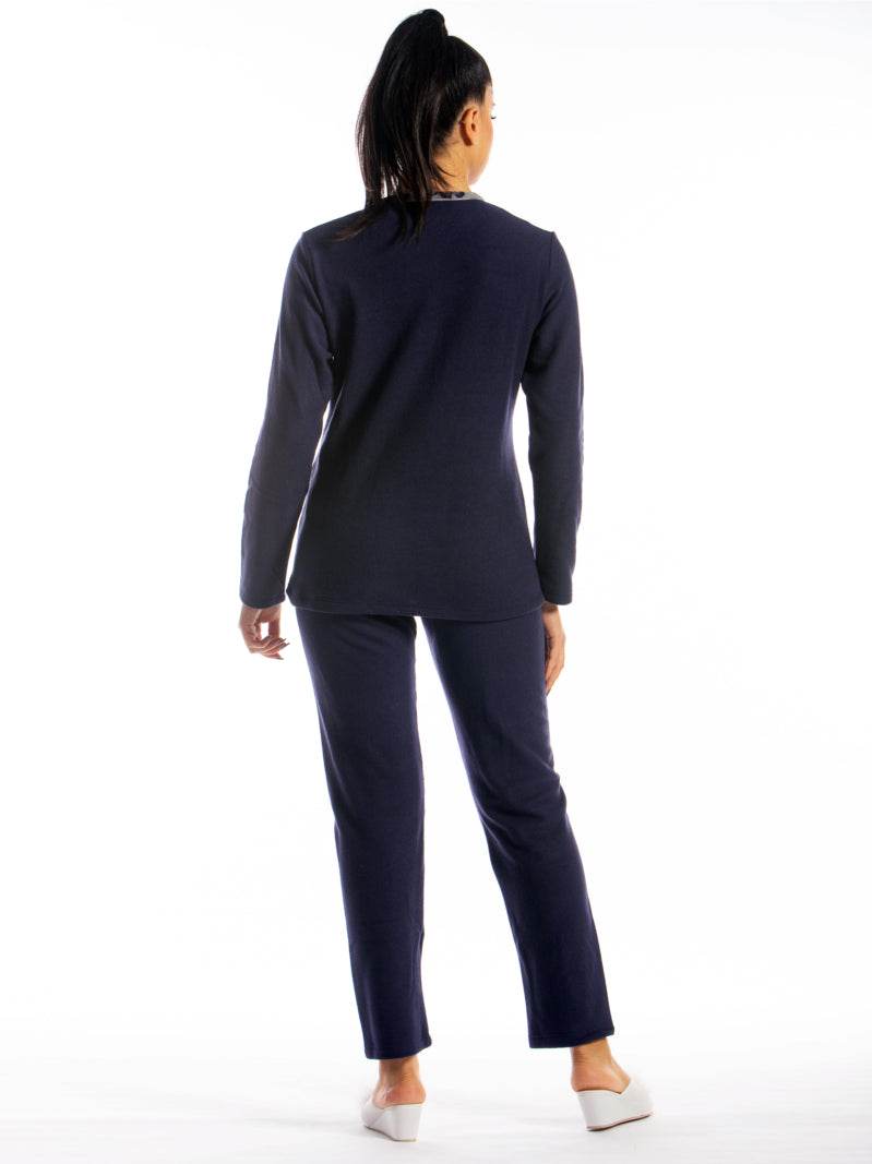 Pigiama Lungo Donna GIULIA 3 SER Julie - evabiancheria