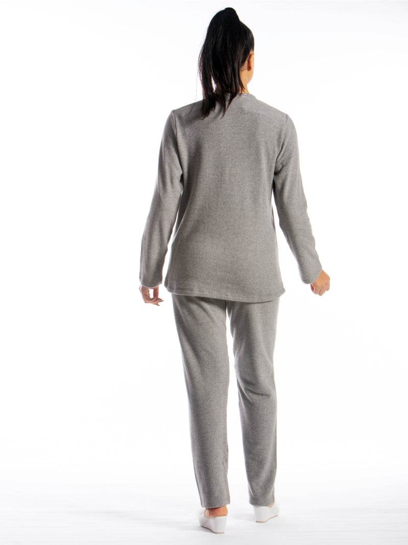 Pigiama Lungo Donna GIULIA 3 SER Julie - evabiancheria