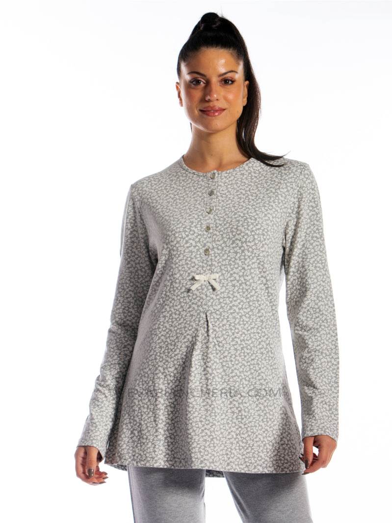 Pigiama Lungo Donna GRAZIA 3 Julie - evabiancheria