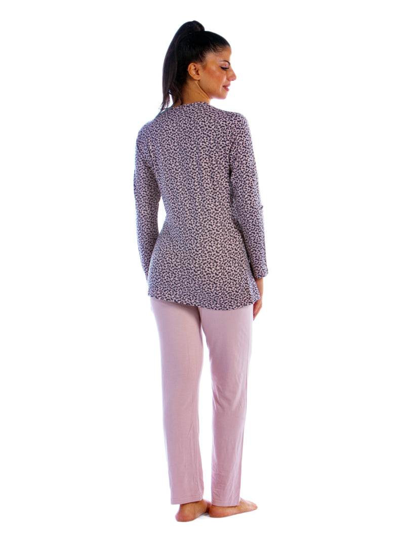Pigiama Lungo Donna GRAZIA 3 Julie - evabiancheria