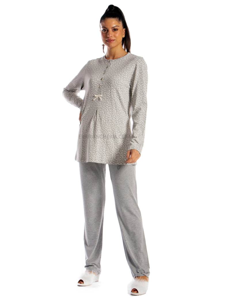 Pigiama Lungo Donna GRAZIA 3 Julie - evabiancheria