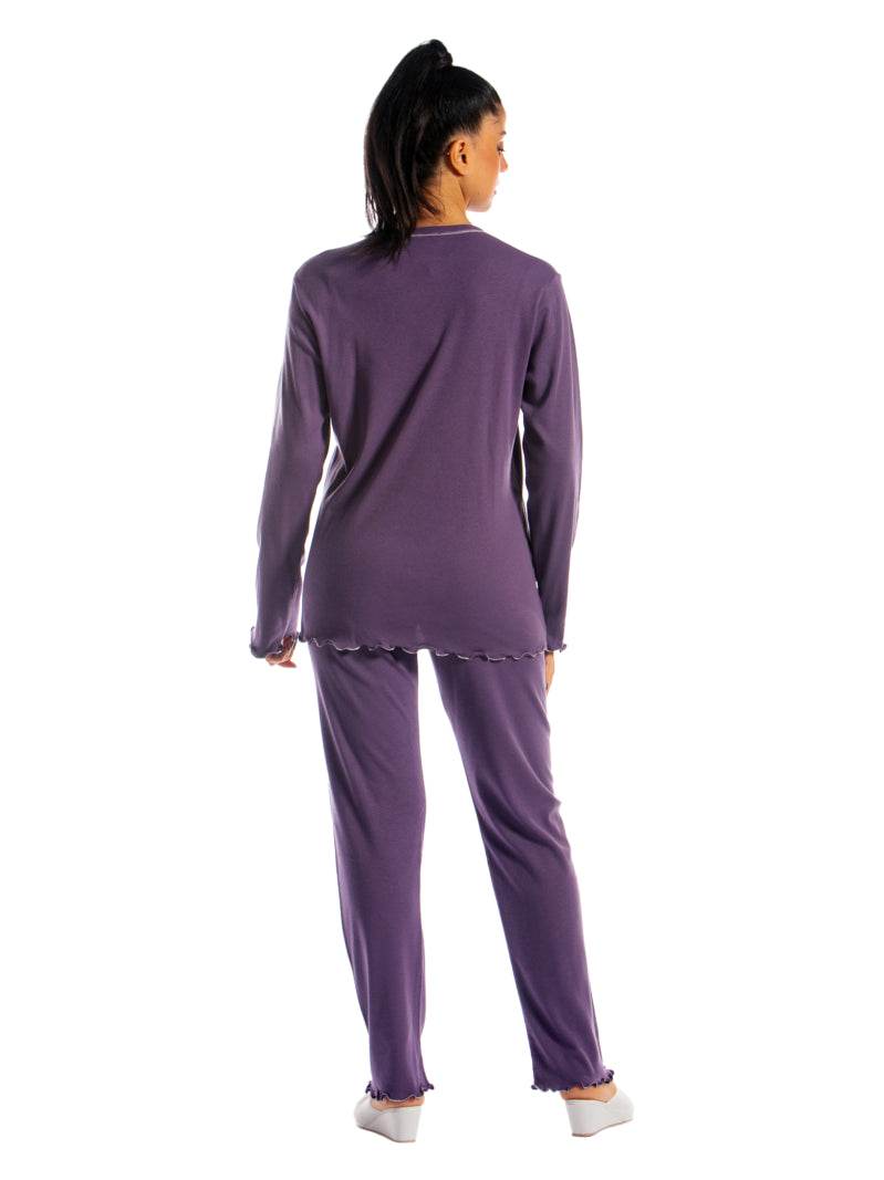 Pigiama Lungo Donna I21353 3B Prima Rosa - evabiancheria