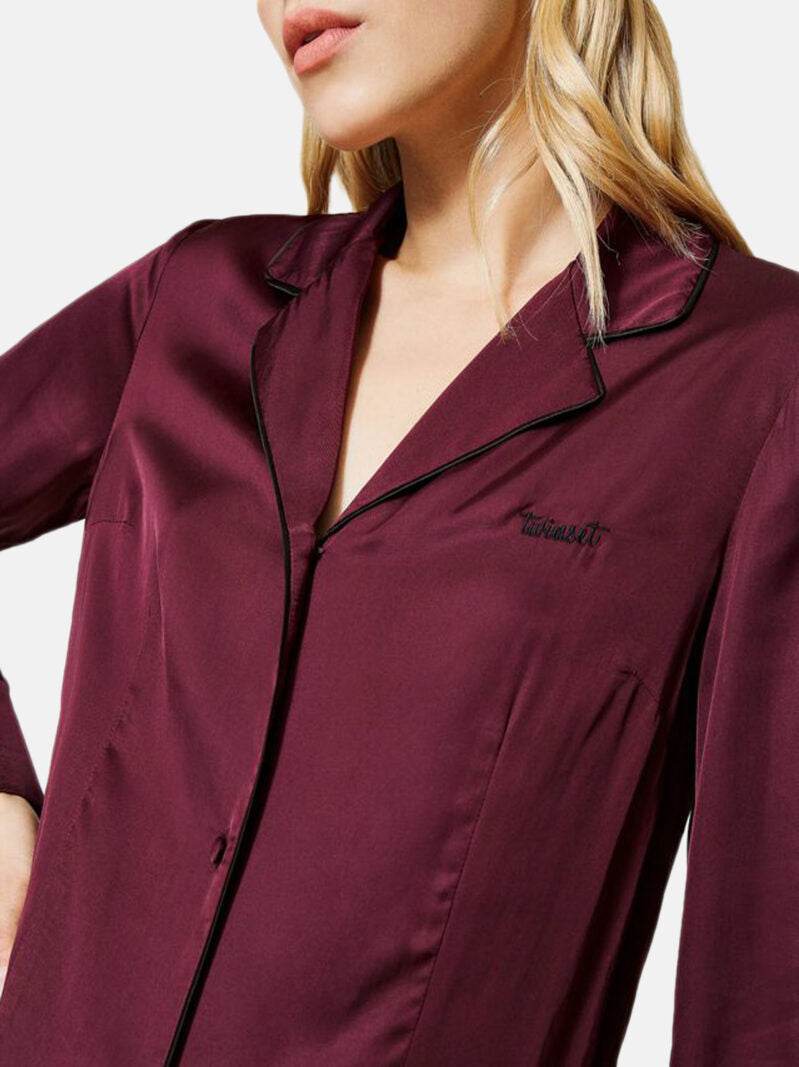 Pigiama Lungo Donna LL2BYY Twinset - evabiancheria