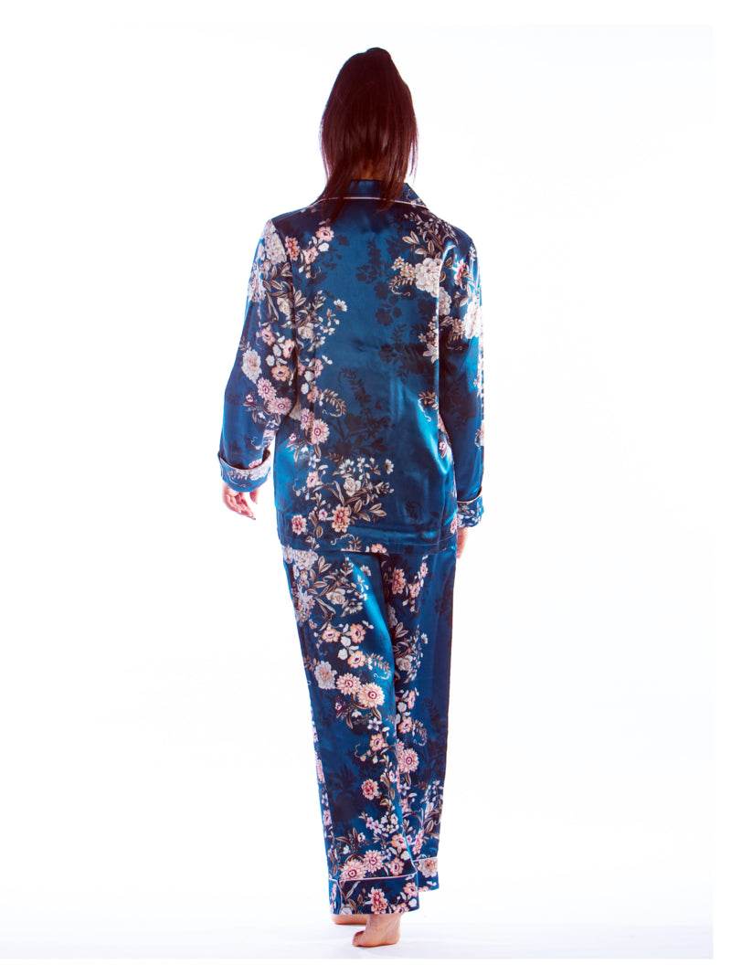 Pigiama Lungo Donna VSLT60835 Luna di Seta - evabiancheria