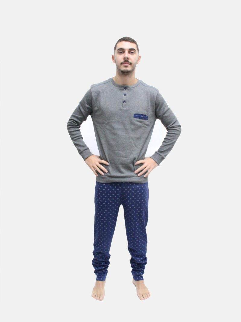 Pigiama Lungo Uomo 3565 Mypi - evabiancheria