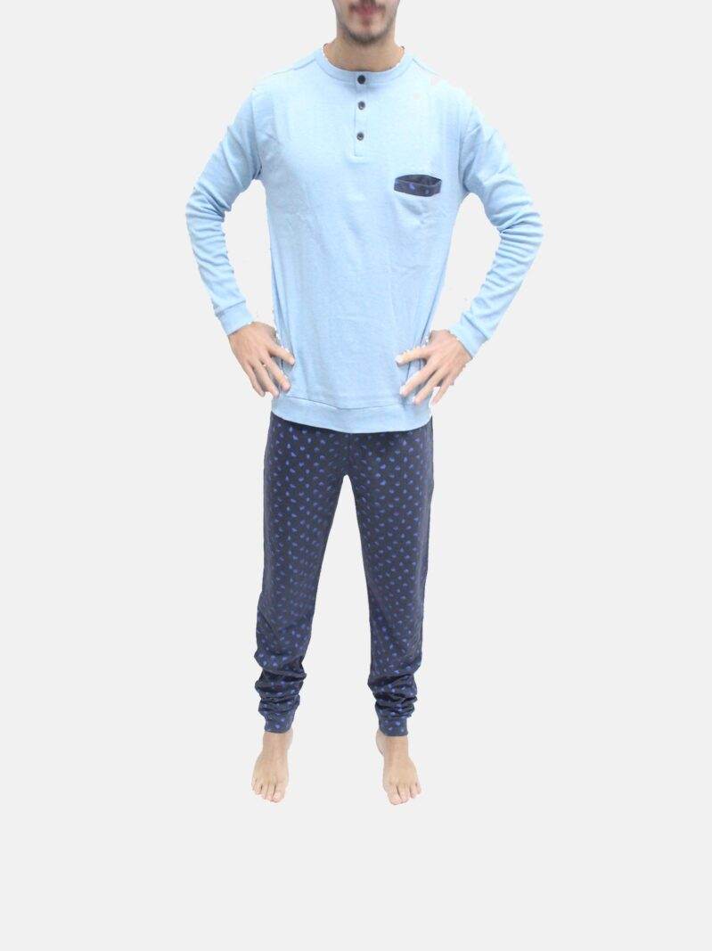 Pigiama Lungo Uomo 3565 Mypi - evabiancheria