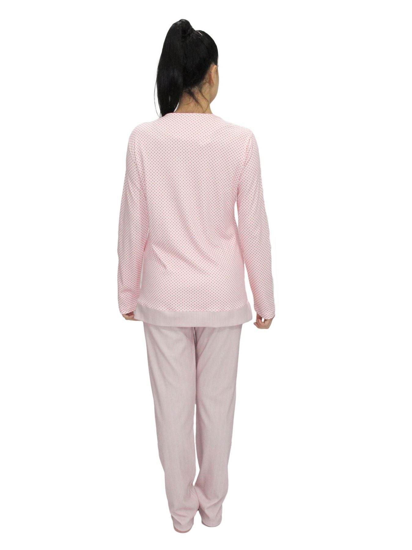 Pigiama Serafino Donna I2313 Fida - evabiancheria