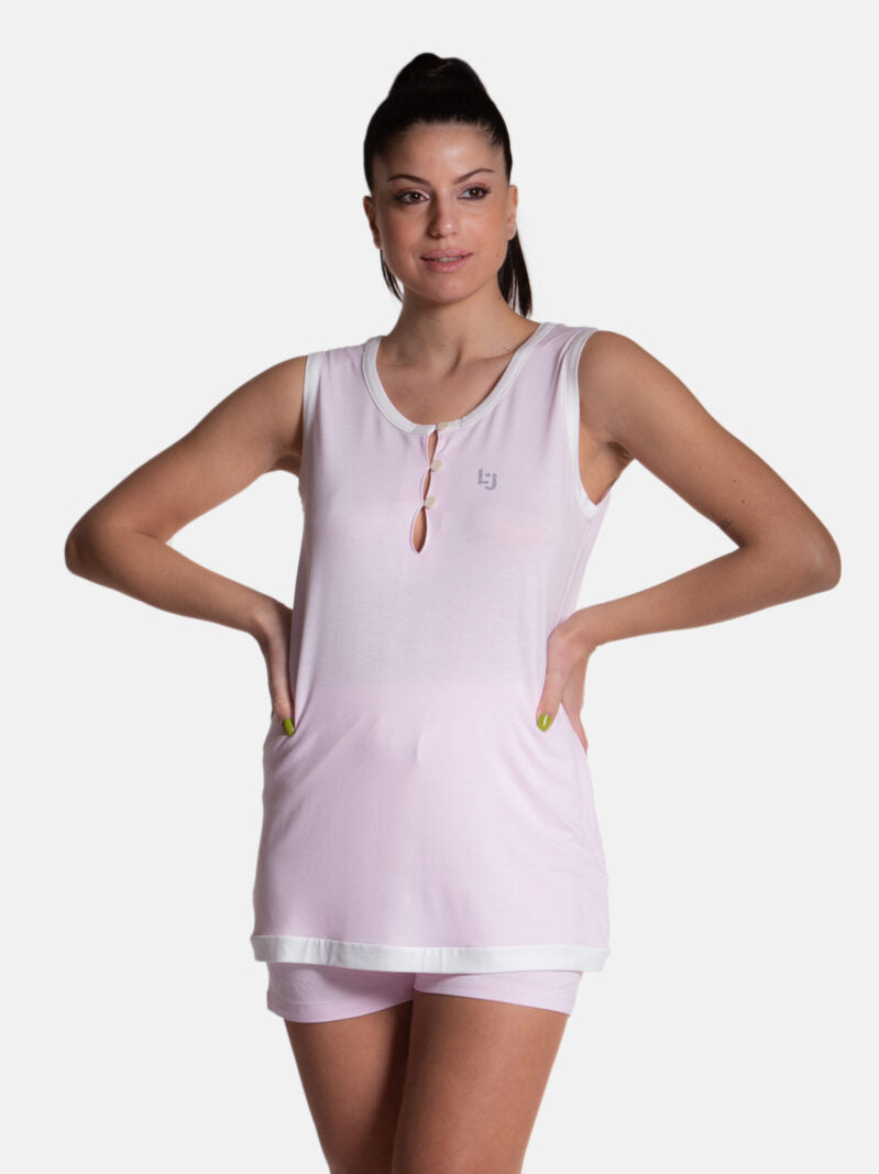 Pigiama corto Donna DL0060 Liu Jo Home evabiancheria
