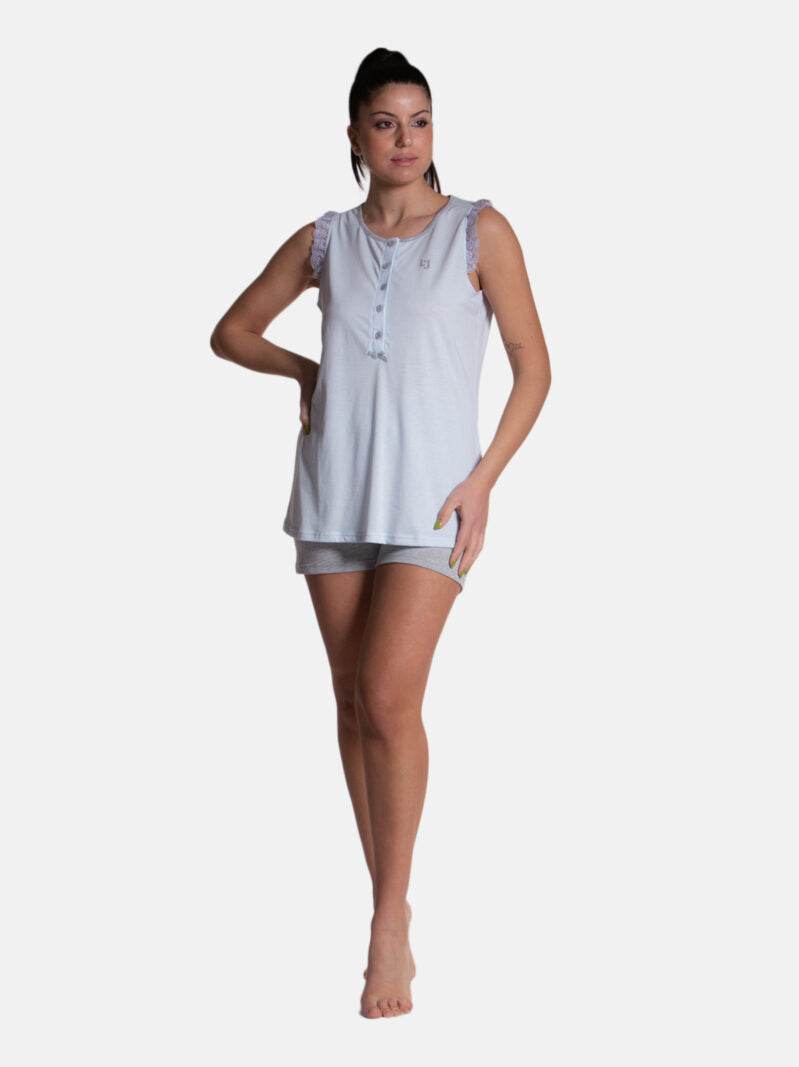 Pigiama corto Donna DL0111 Liu Jo Home - evabiancheria