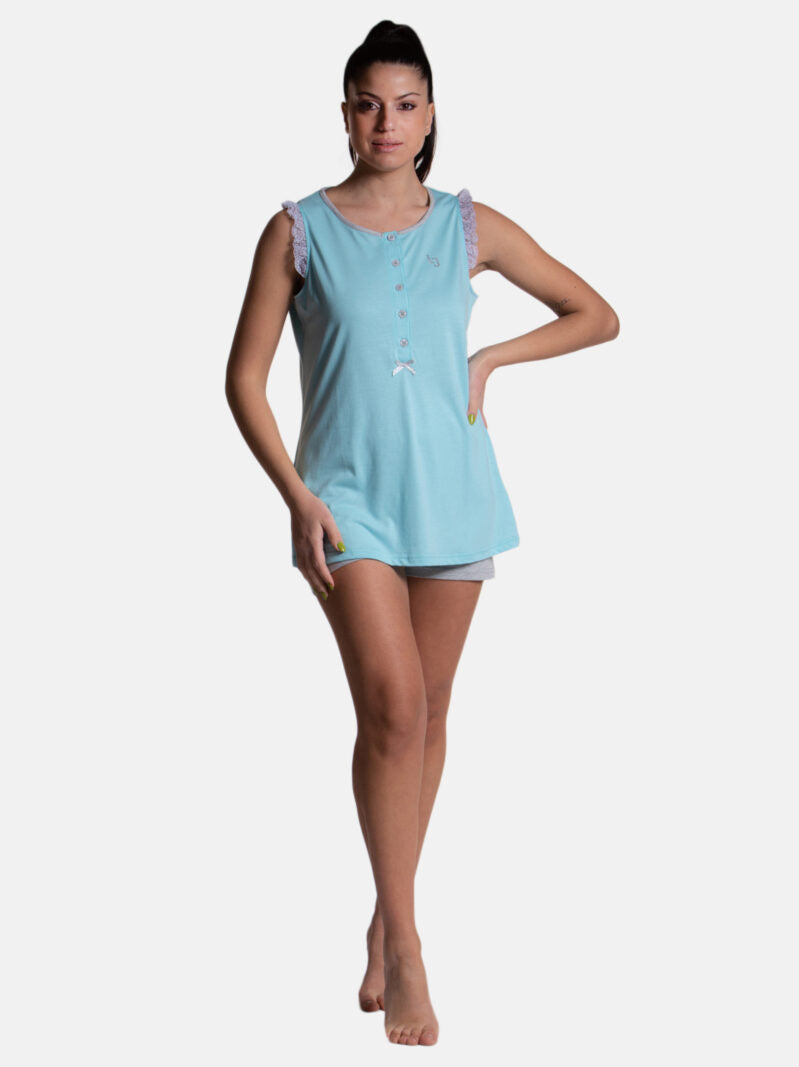 Pigiama corto Donna DL0111 Liu Jo Home evabiancheria