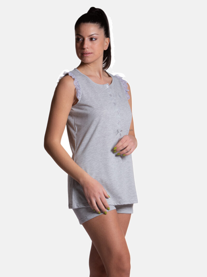 Pigiama corto Donna DL0111 Liu Jo Home evabiancheria