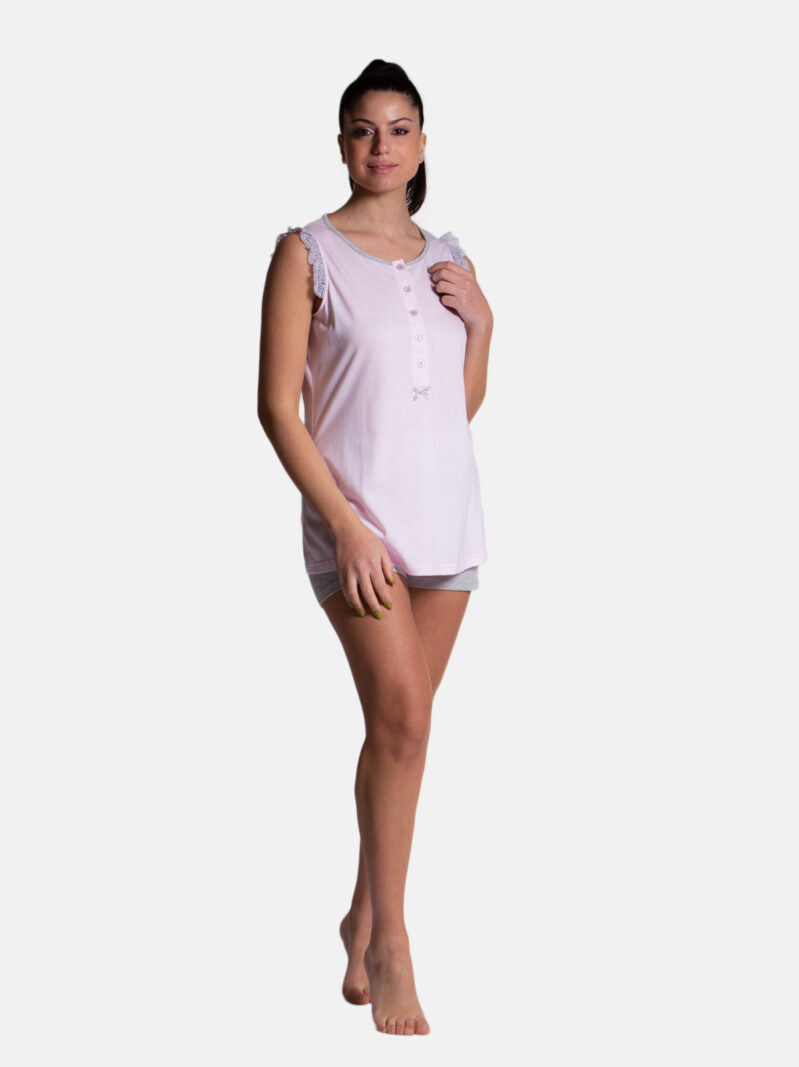 Pigiama corto Donna DL0111 Liu Jo Home evabiancheria