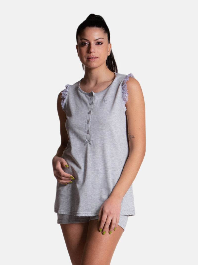 Pigiama corto Donna DL0111 Liu Jo Home - evabiancheria