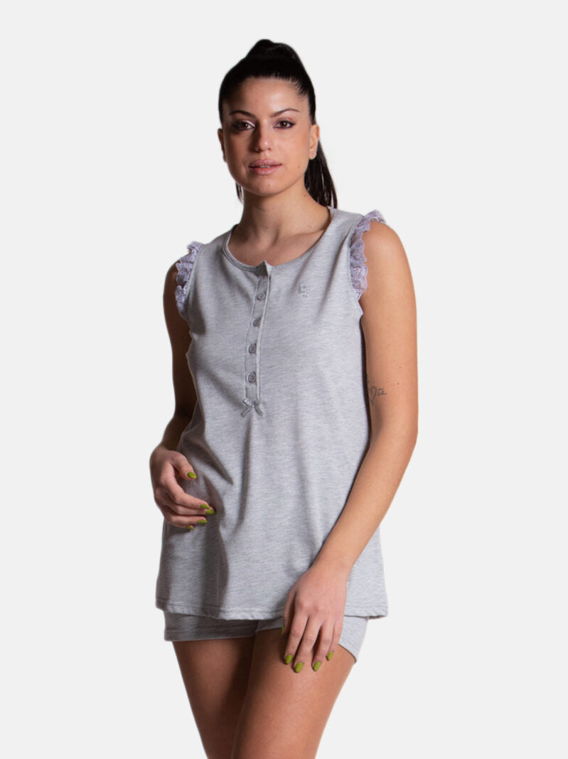 Pigiama corto Donna DL0111 Liu Jo Home evabiancheria