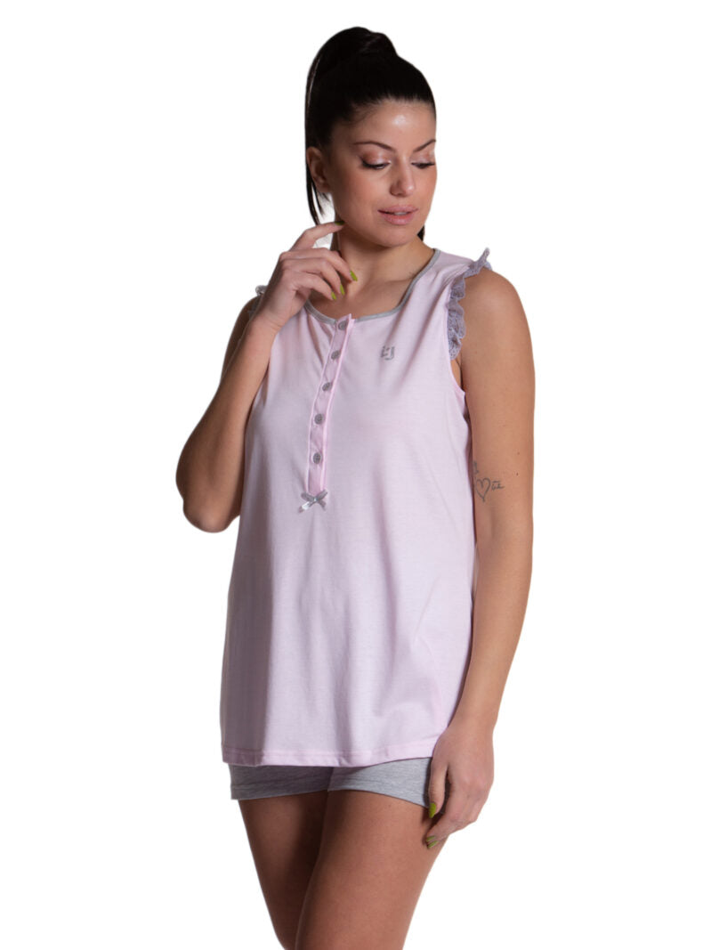 Pigiama corto Donna DL0111 Liu Jo Home evabiancheria