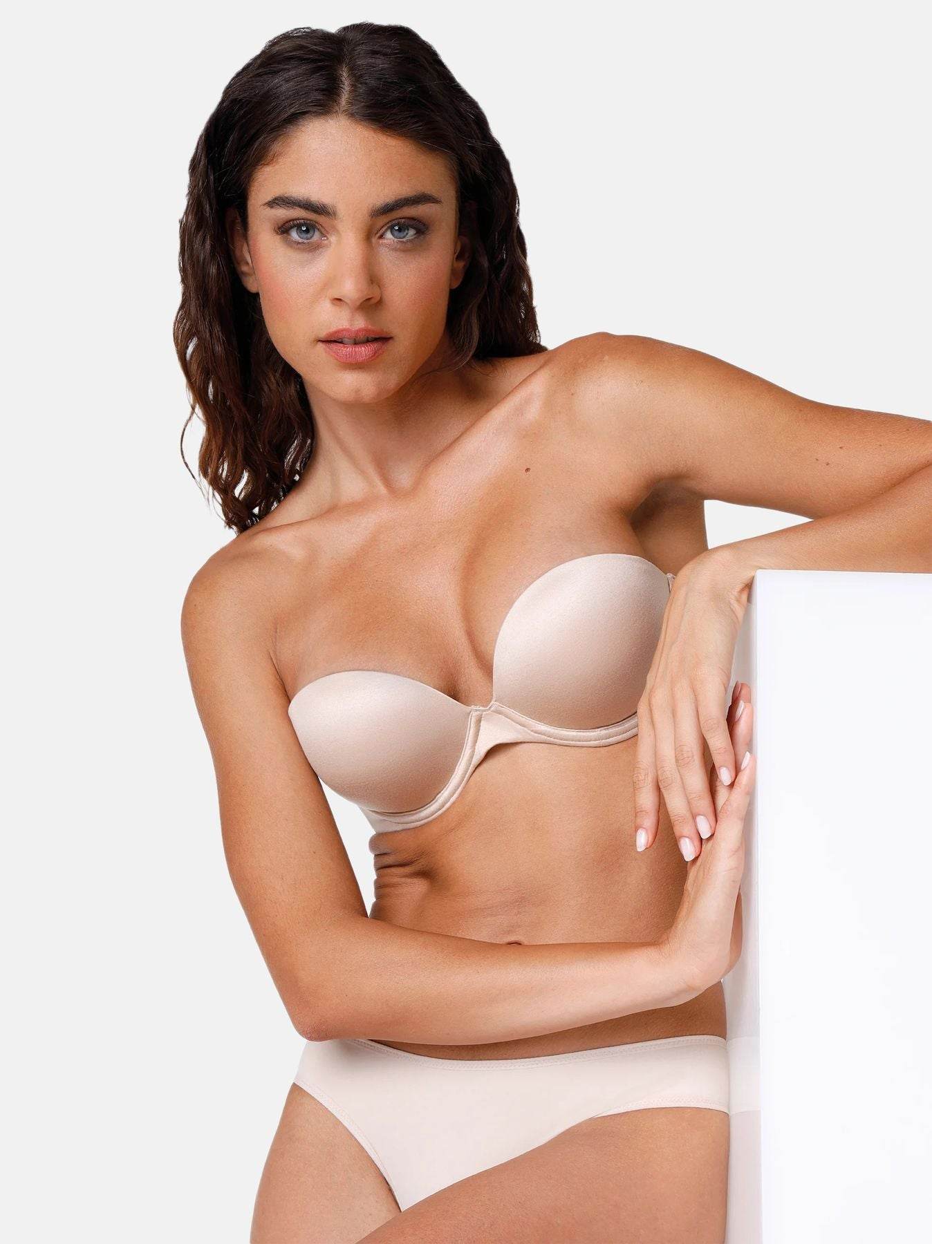 Reggiseno Fascia Preformata Donna L0CCL Lovable - evabiancheria