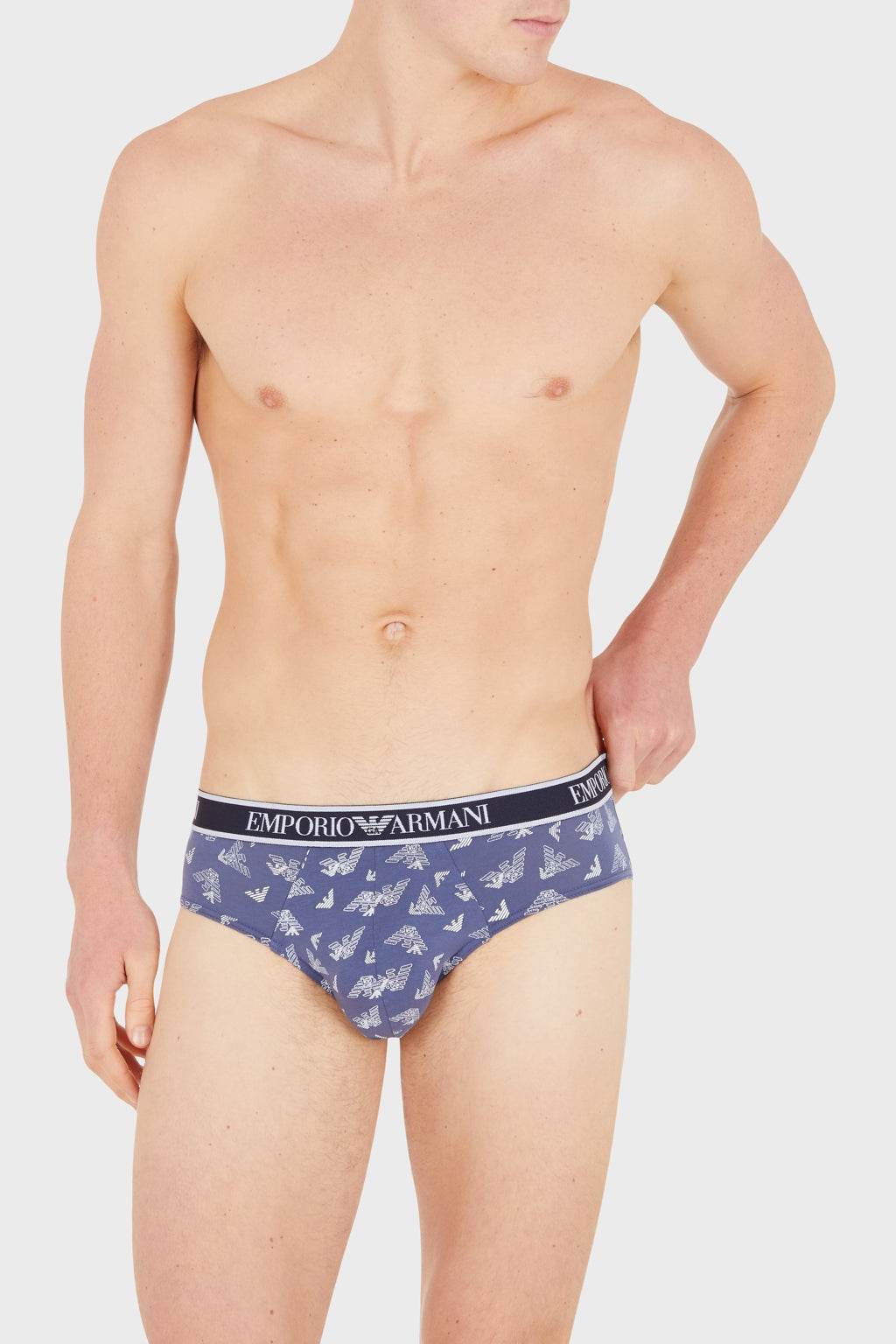 Slip 3-pack Uomo 3F717 111734 Emporio Armani - evabiancheria