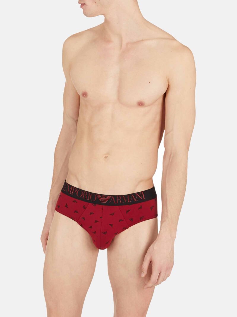 Slip Bi-pack Uomo 2F594 111733 Emporio Armani evabiancheria