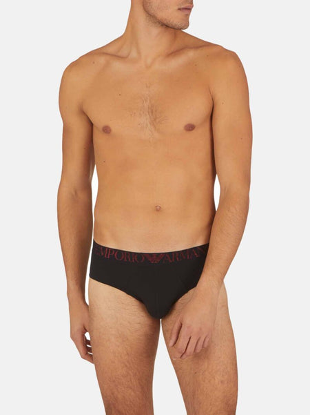 Slip Bi-pack Uomo 2F594 111733 Emporio Armani evabiancheria