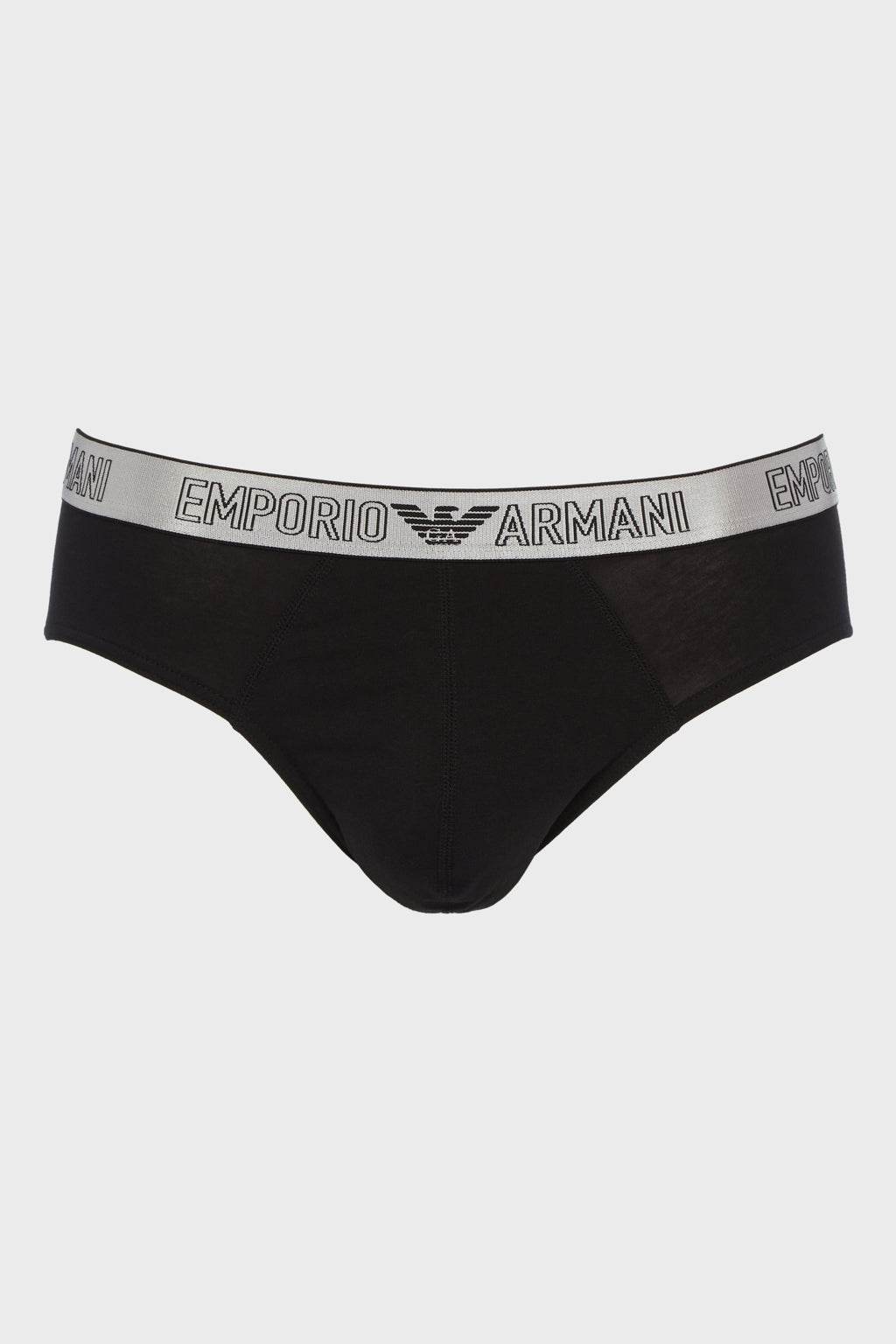 Slip Bi-pack Uomo 3F598 111733 Emporio Armani - evabiancheria