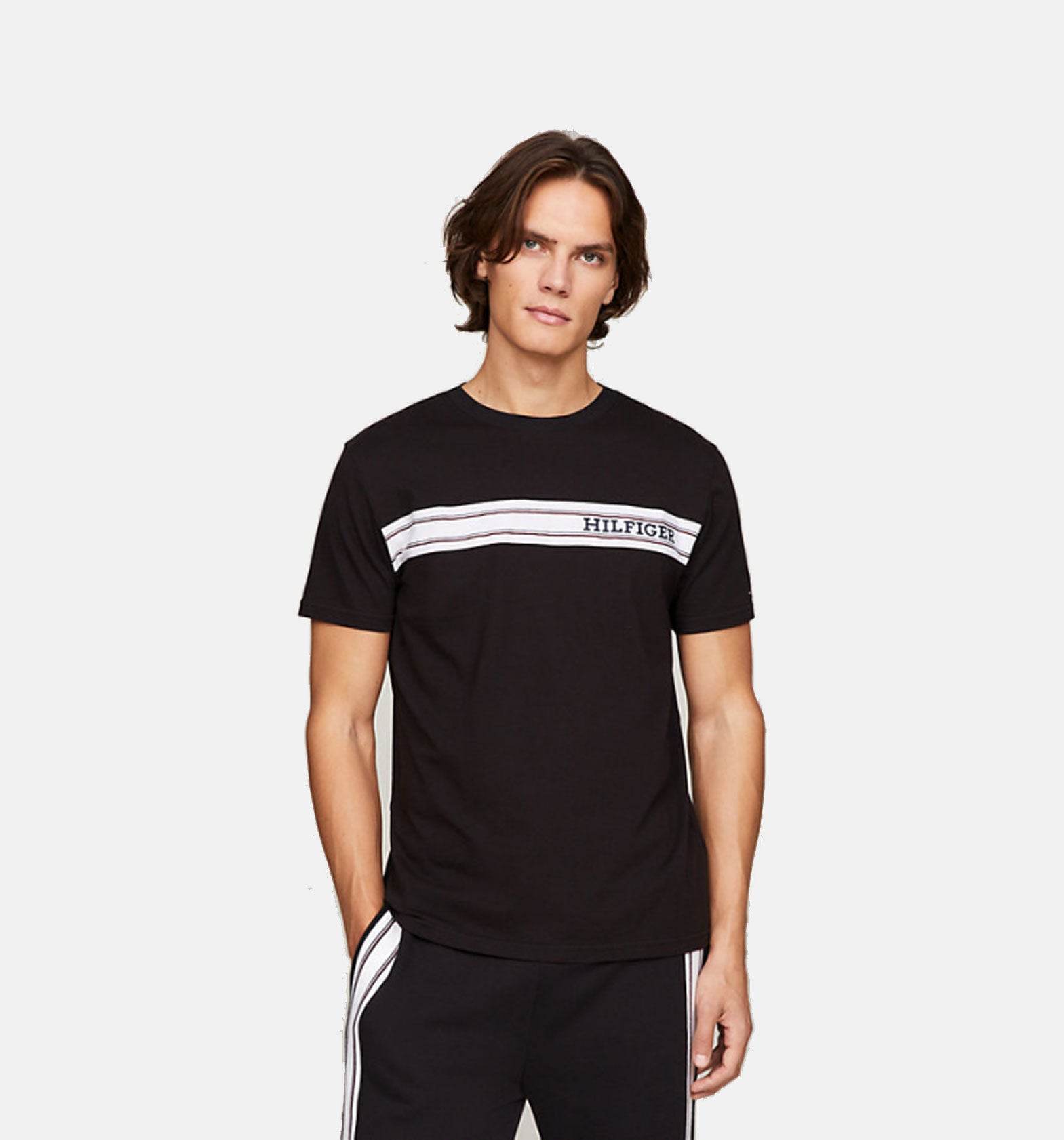 T-shirt Giro collo Uomo UM03196 Tommy Hilfiger - evabiancheria