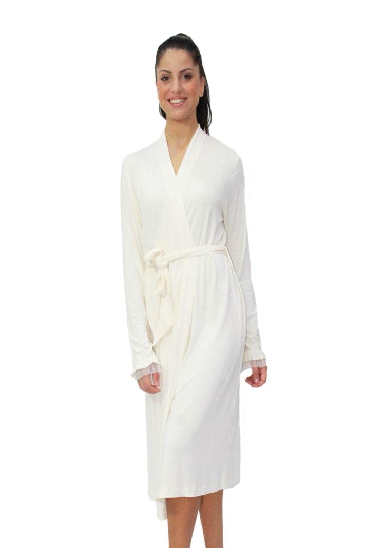 Vestaglia Incrocio Donna EURIDICE 6594 Pepita - evabiancheria