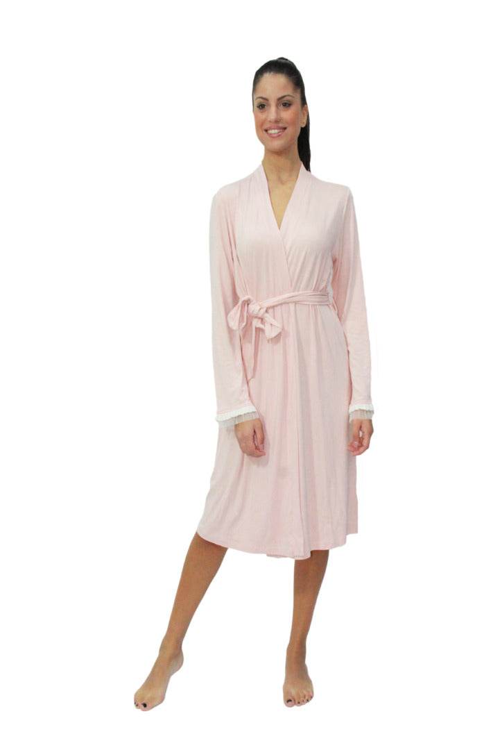 Vestaglia Incrocio Donna EURIDICE 6594 Pepita - evabiancheria