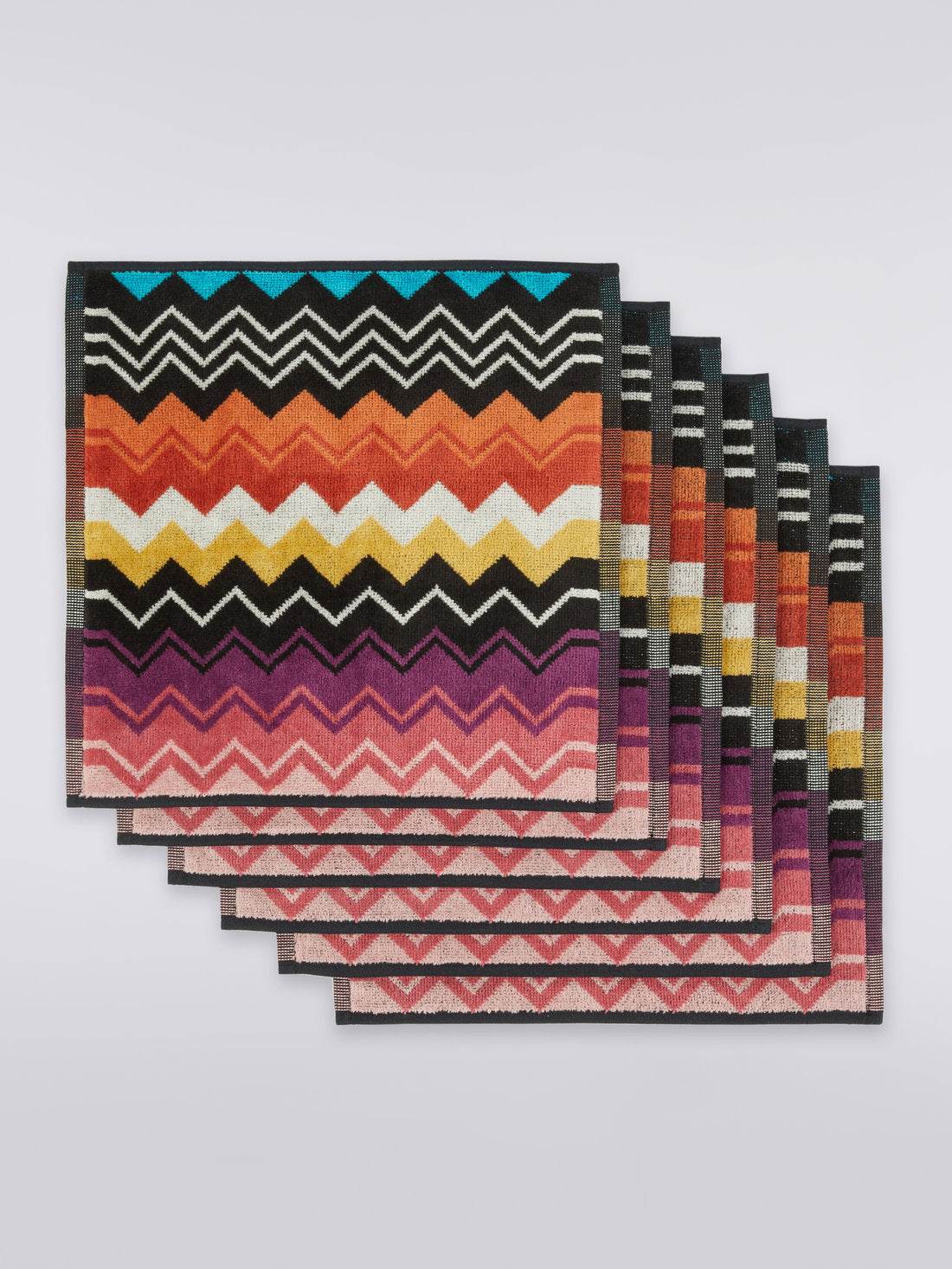 lavette 6 pezzi Biancheria Giacomo Lavette Missoni Home - evabiancheria