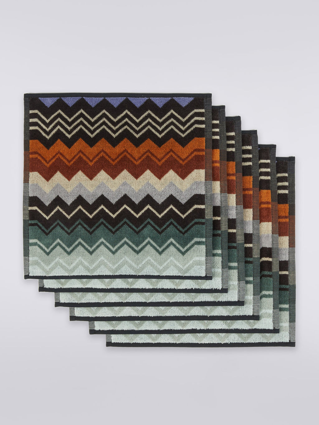 lavette 6 pezzi Biancheria Giacomo Lavette Missoni Home evabiancheria